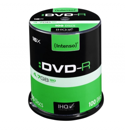 DVD-R 4,7 GB Intenso16x Speed 200DVD